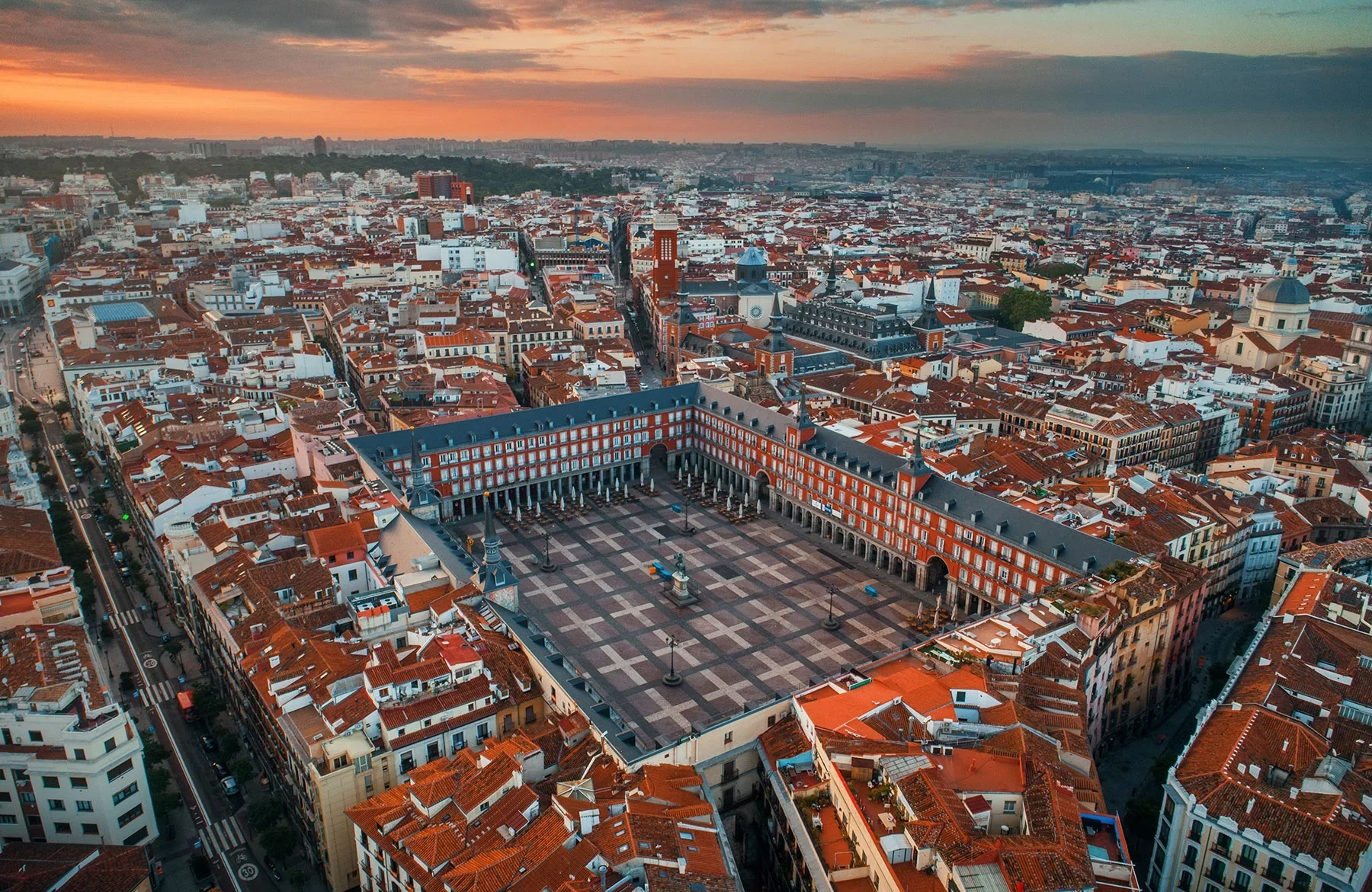 마요르 광장 전경