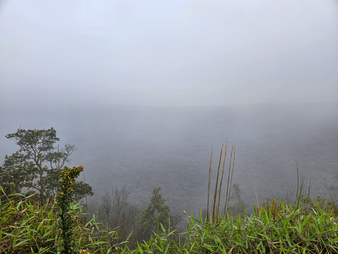 화산국립공원 Steaming Bluff 전망대