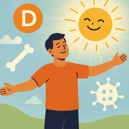 비타민D 결핍에 대한 사진