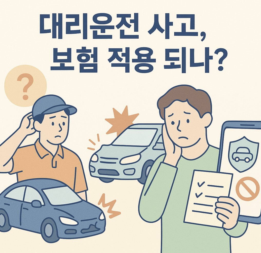 대리운전 시 사고, 보험 적용 되나?