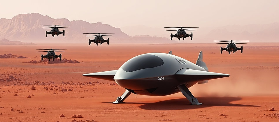 화성 헬리콥터 이미지