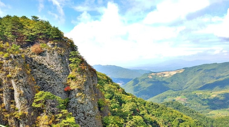 청량산 정상
