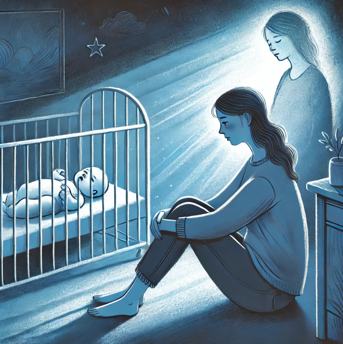 출산 후 우울증 관련 이미지