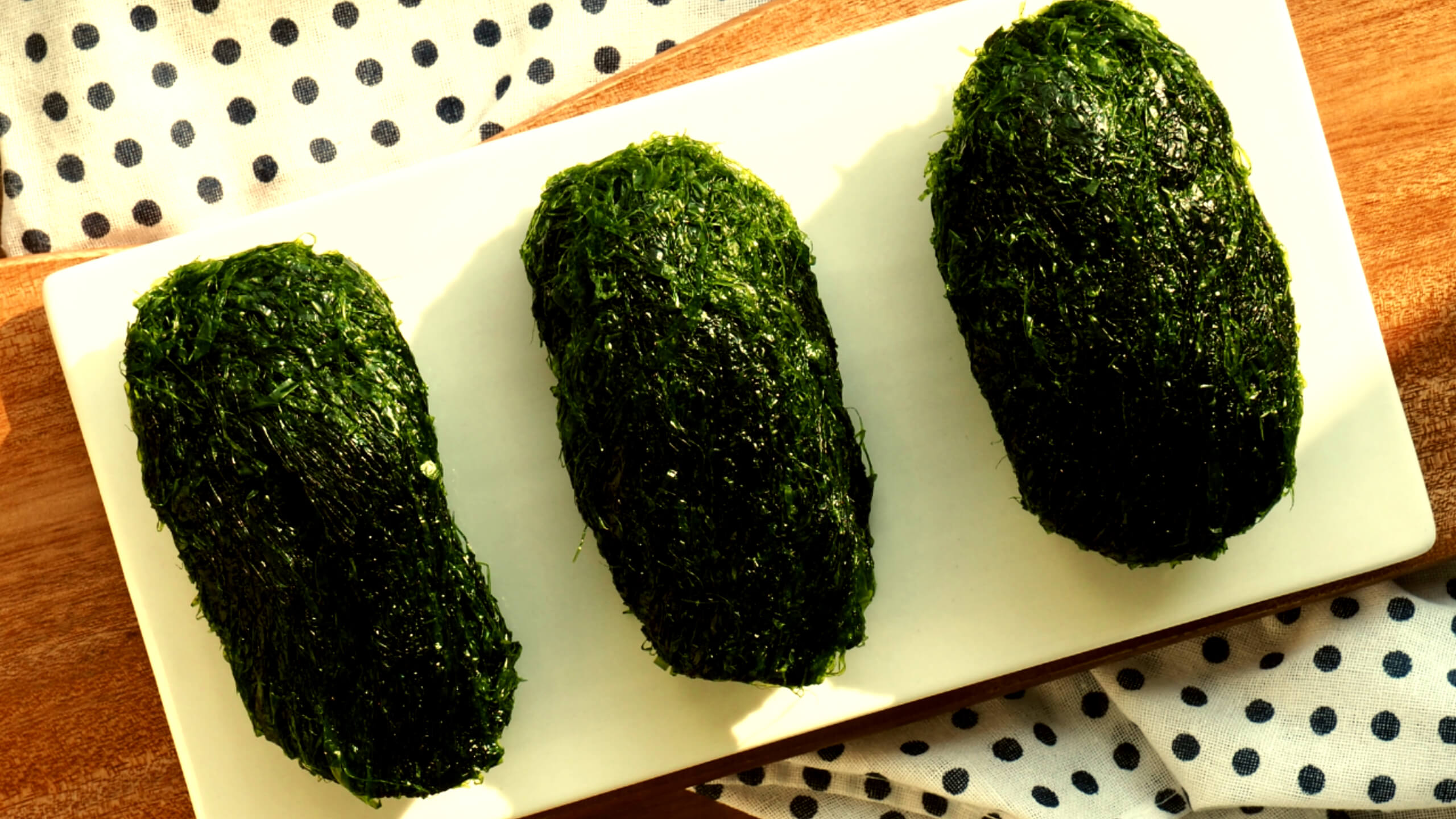 클로로필과 푸코이단이 풍부한 파래