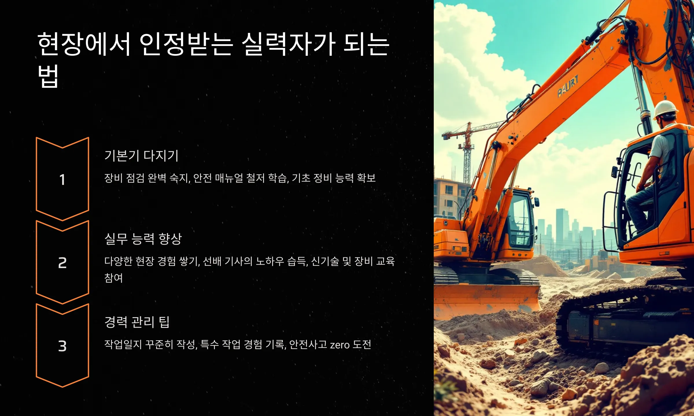 굴착기 운전기능사 국민내일배움카드 교육, 전망, 연봉, 시험과목, 교육기관 학원 선택