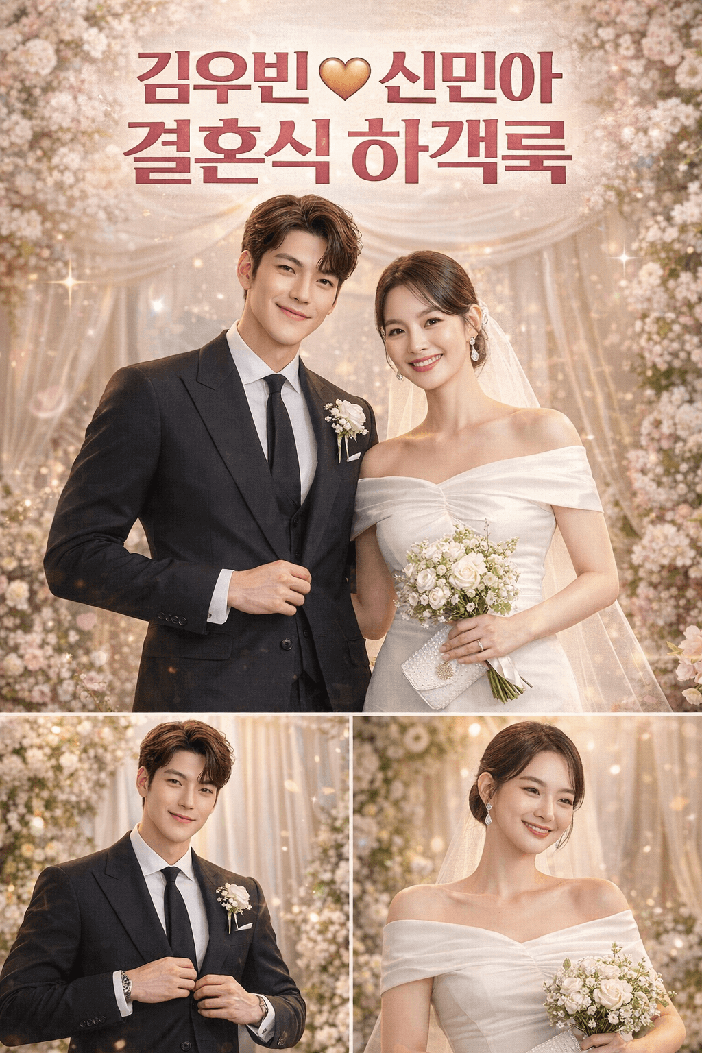 김우빈 신민아 결혼식 하객룩 총정리