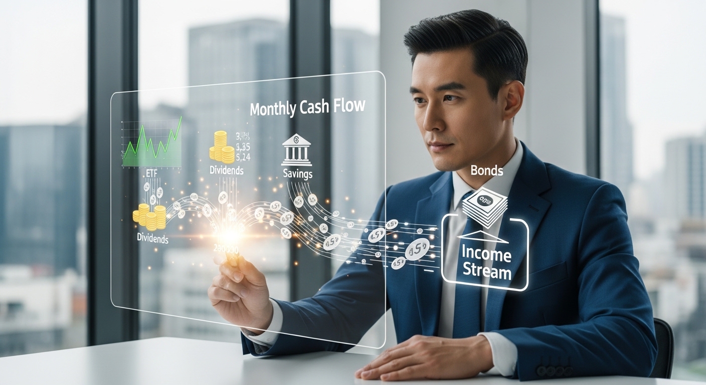 월 1억으로 월 현금흐름 만들기