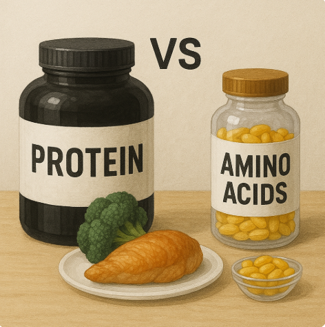 단백질 vs 아미노산