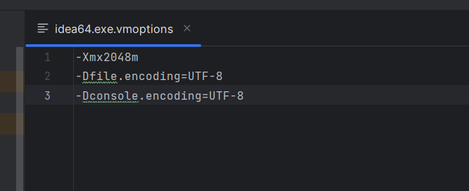 Edit Custom VM Options...