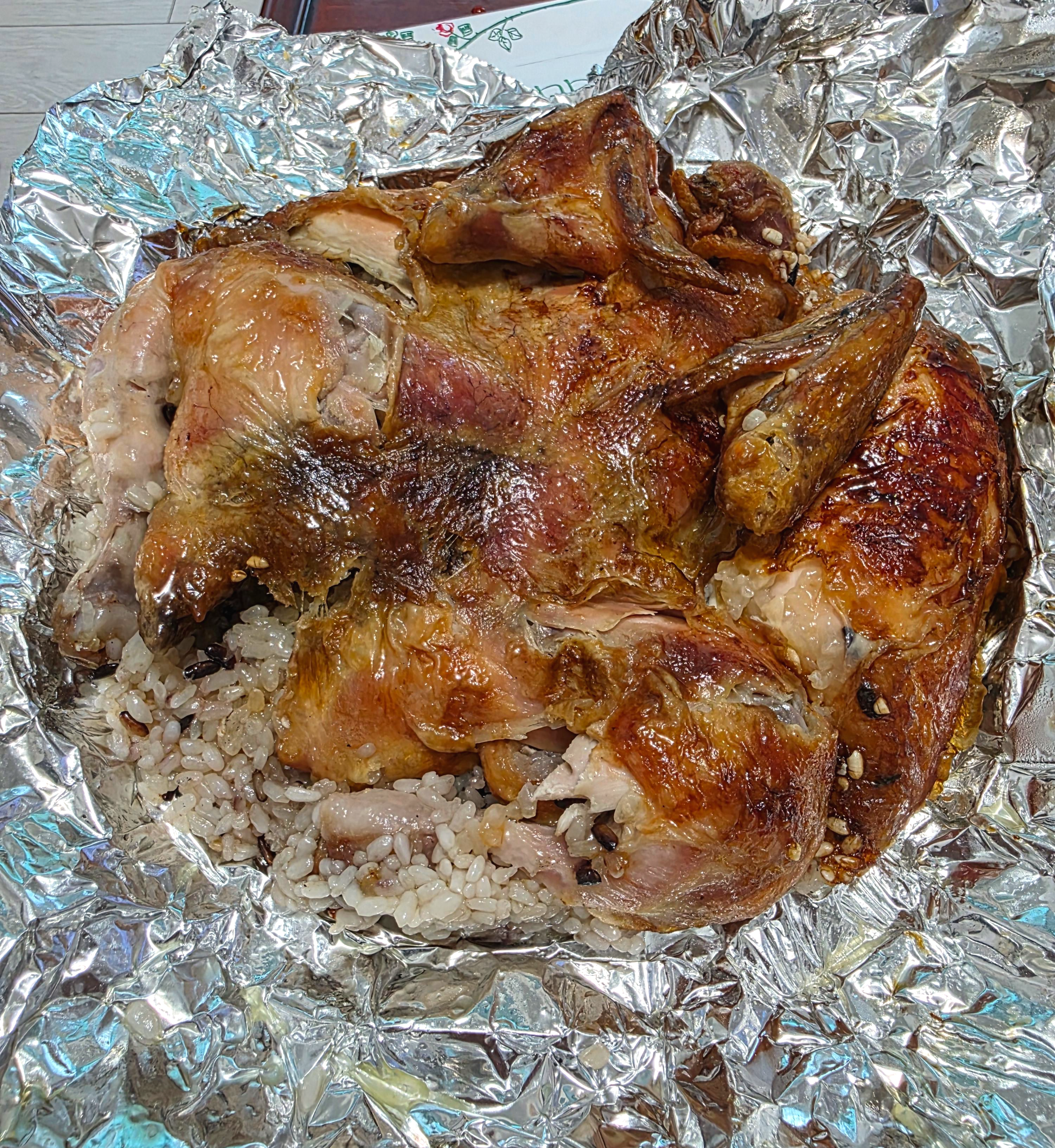 신호등 장작구이 대전 월평점 가격 주차 포장 닭장작구이 01