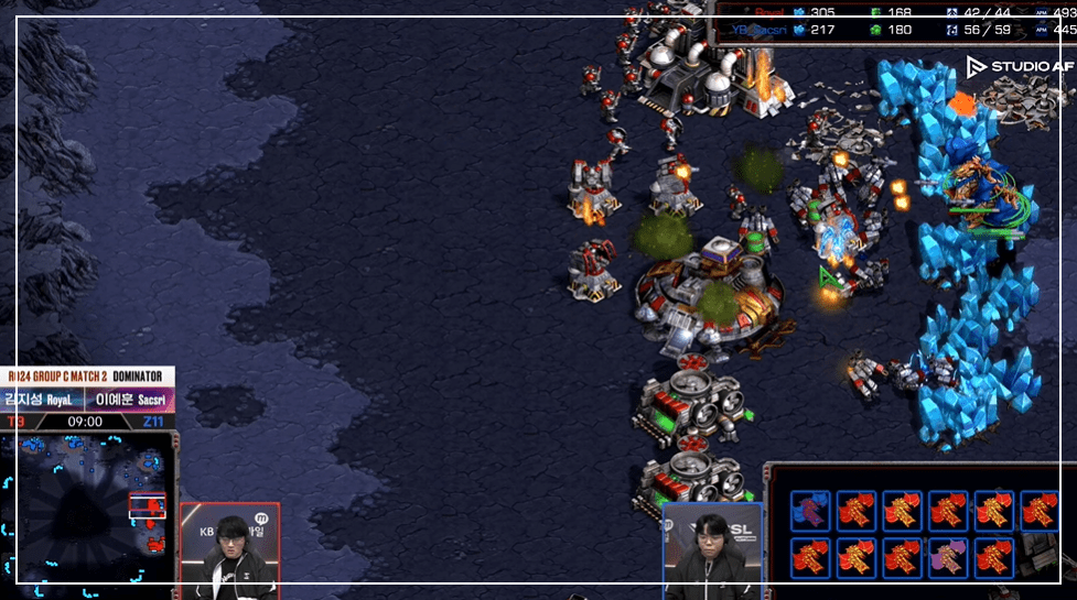 SSL 24강 C조 2경기 뮤탈견제2