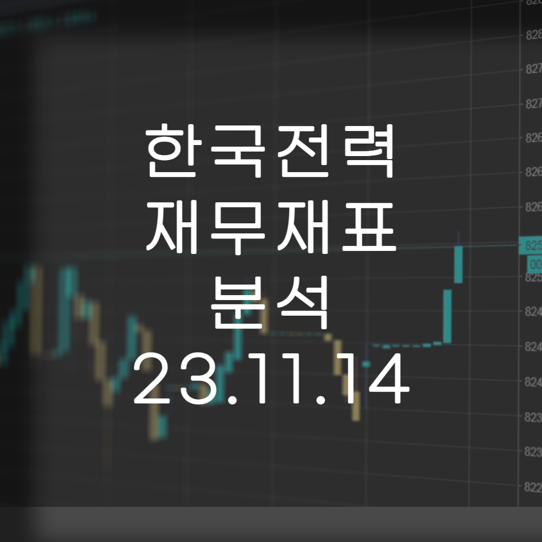 주식-한국전력-재무재표