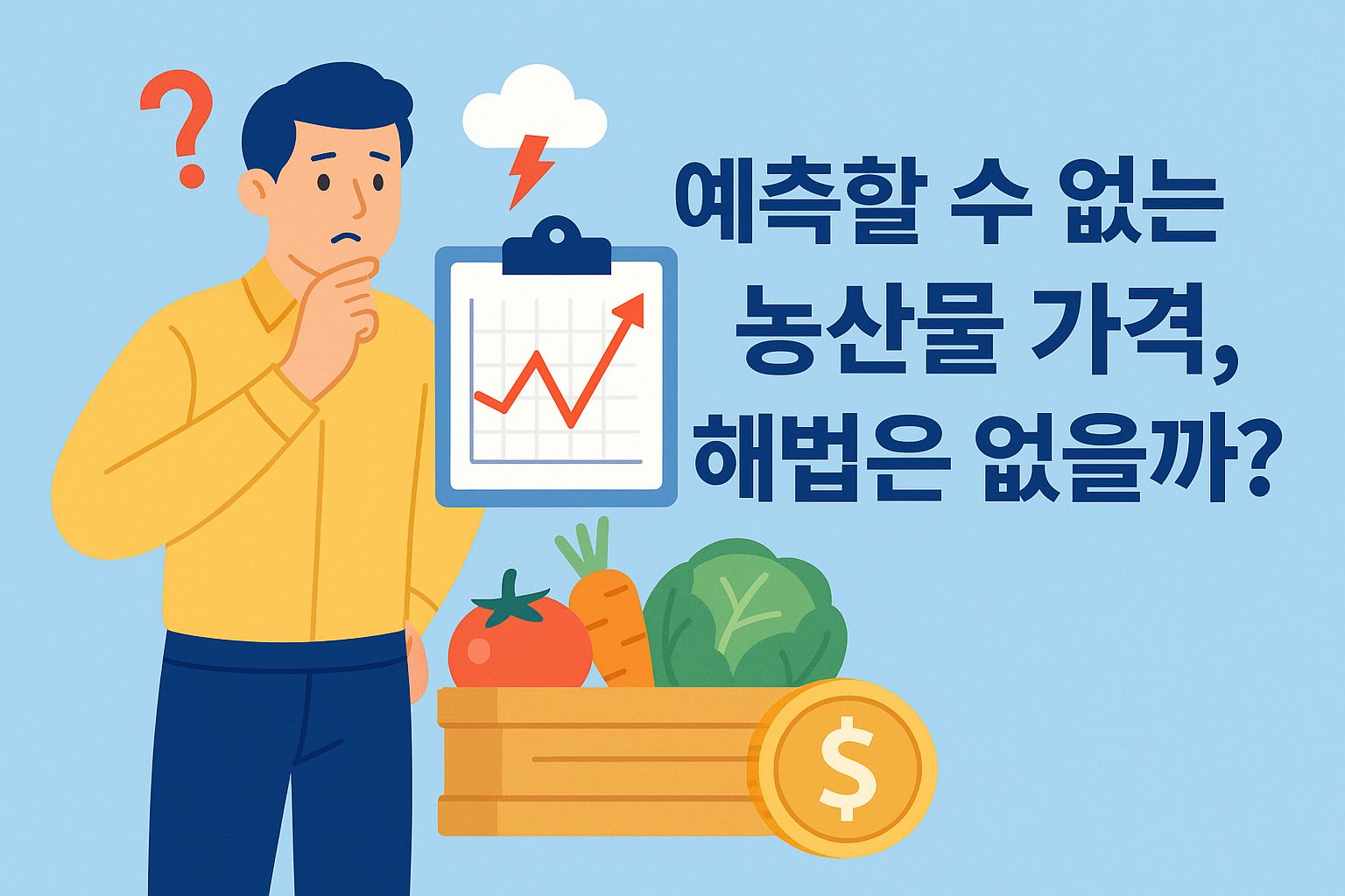 농업경제학 : 예측할 수 없는 농산물 가격