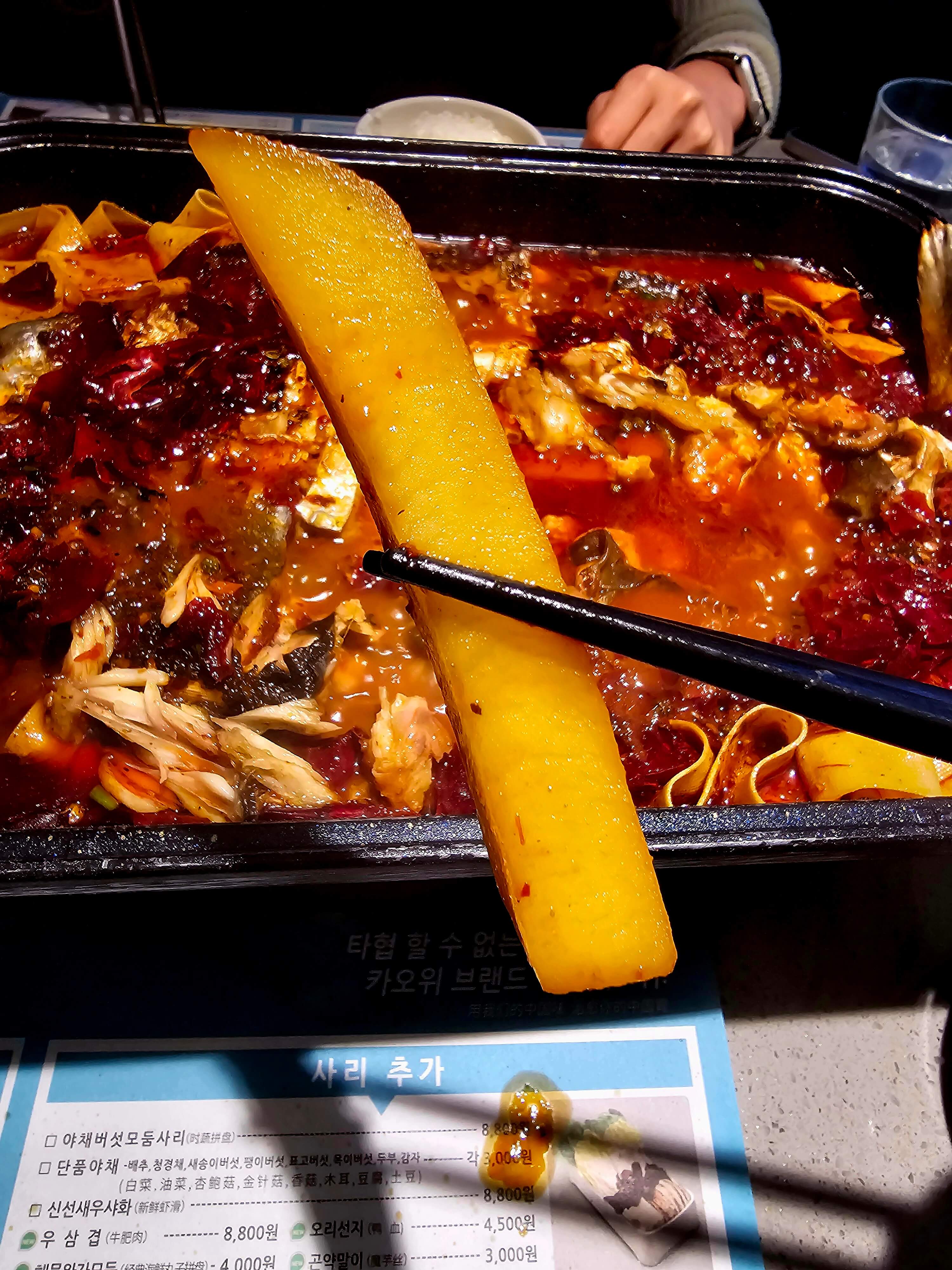 강남역 맛집 반티엔야오 카오위