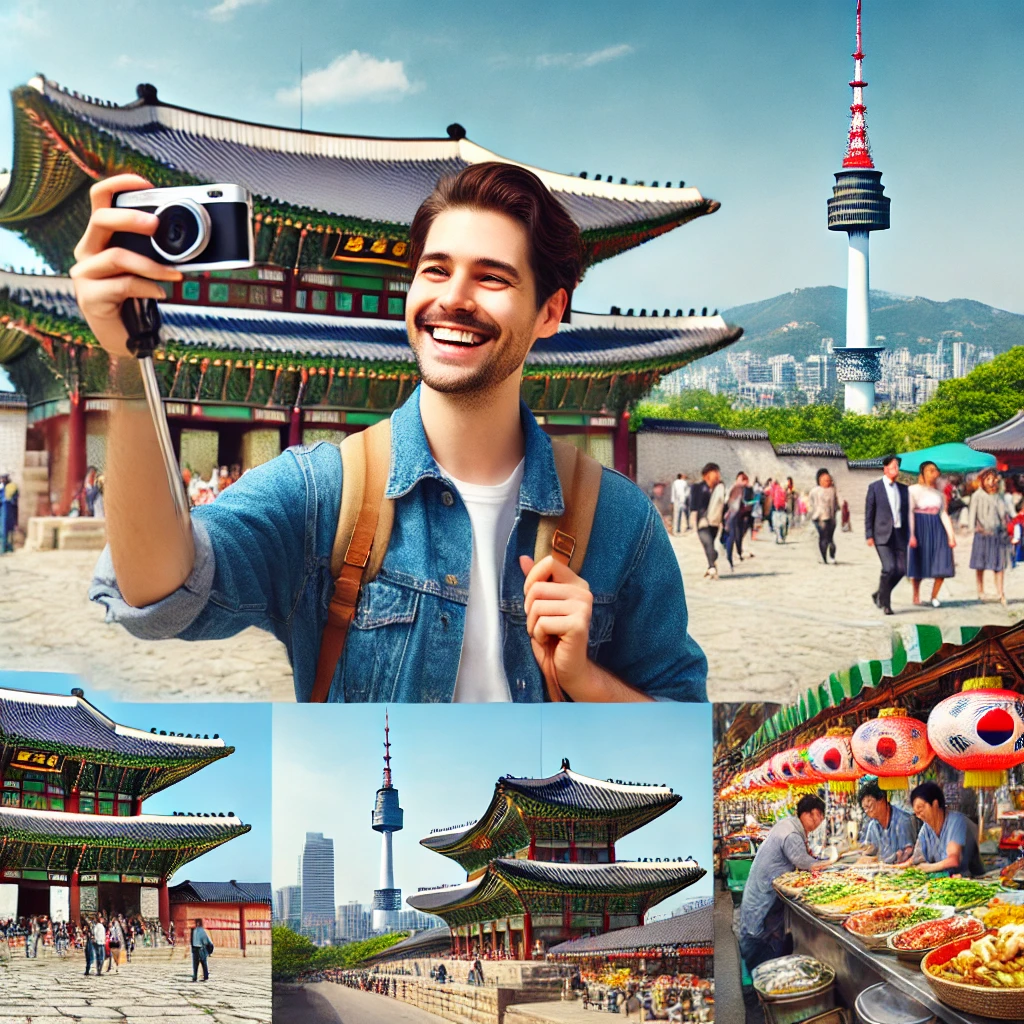 외국인 국내 여행 사진