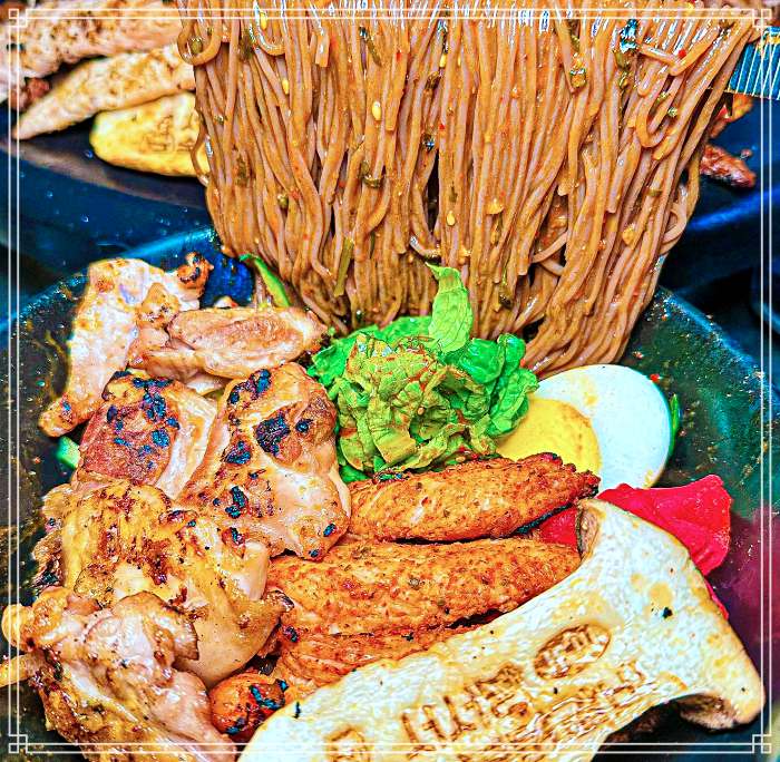 제주 공항 연동 맛집 제주식 모자반 숯불 닭갈비