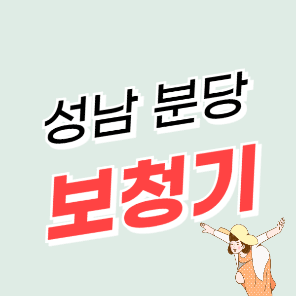 성남 분당구 보청기 가격 싼 곳 잘하는 센터 추천 비용 비교 정부지원금/할인