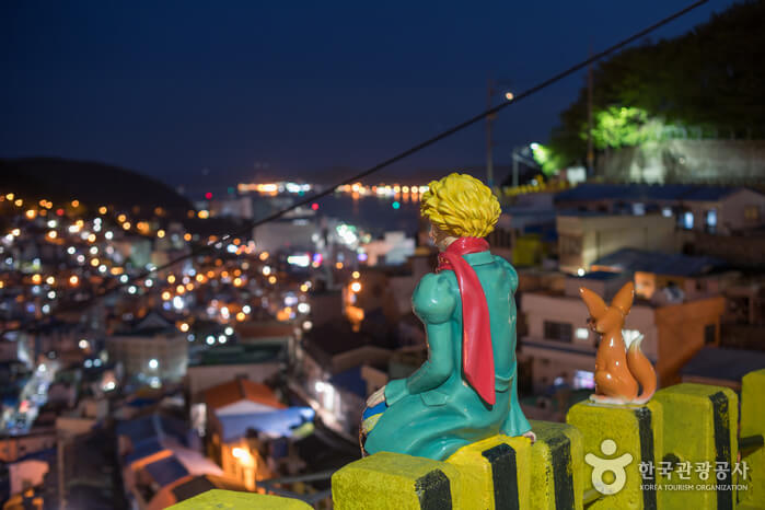 감천 문화마을 야경