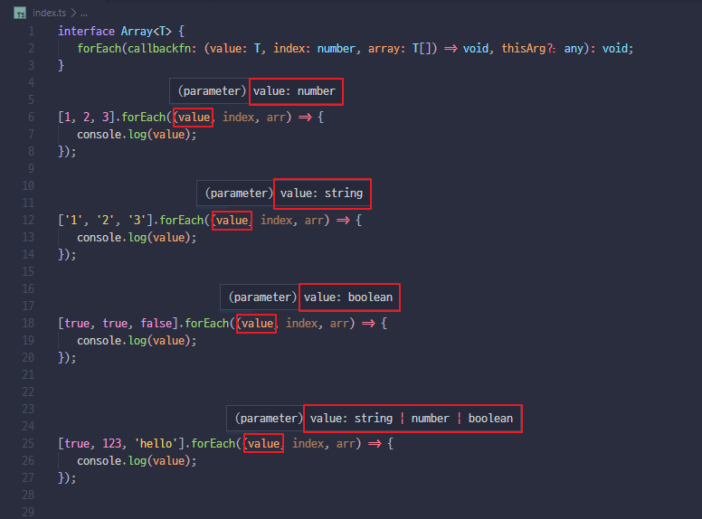 typescript-generic