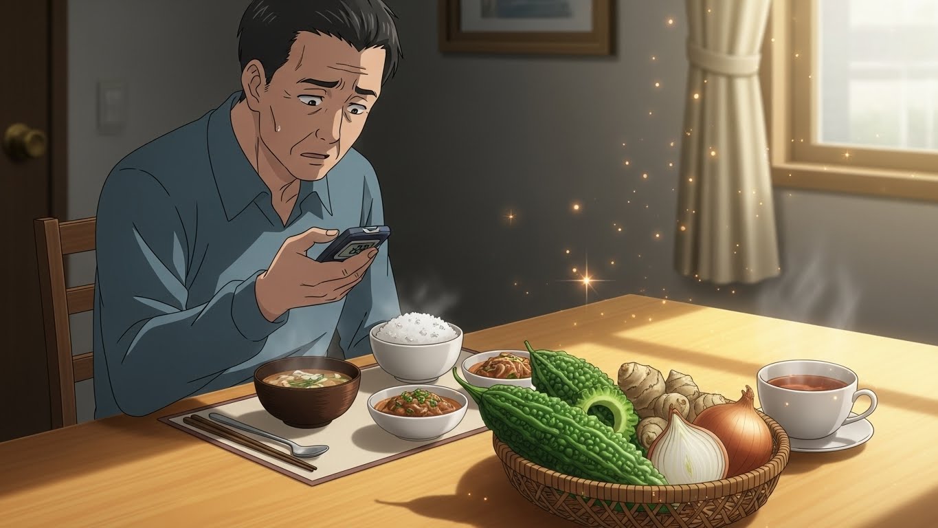 당뇨에 좋은 채소 AI 이미지