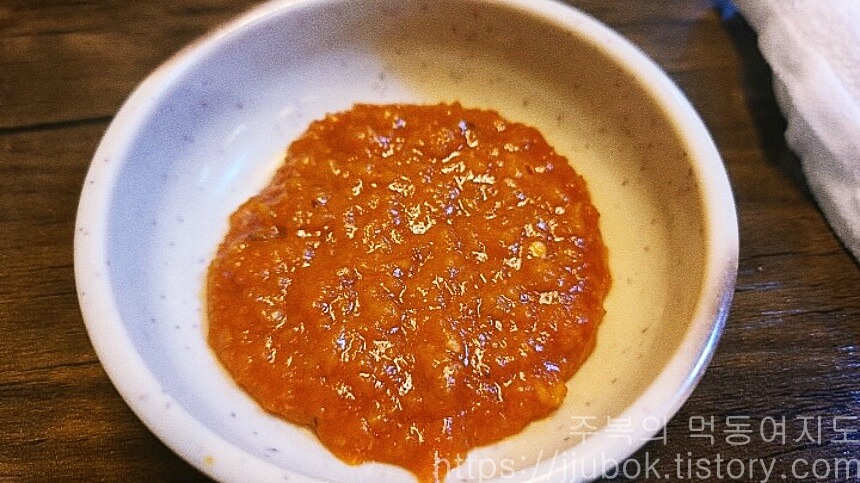 장수골-밑반찬-쌈장