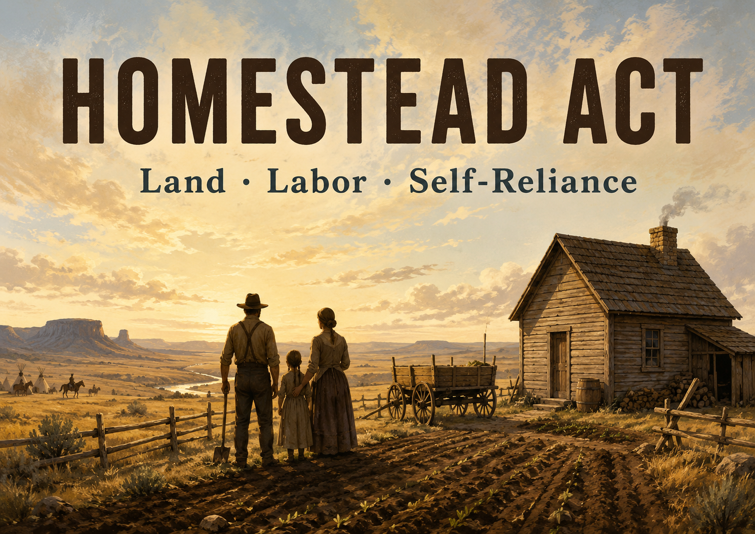 홈스테드법(Homestead Acts)와 미국인의 자립 신화