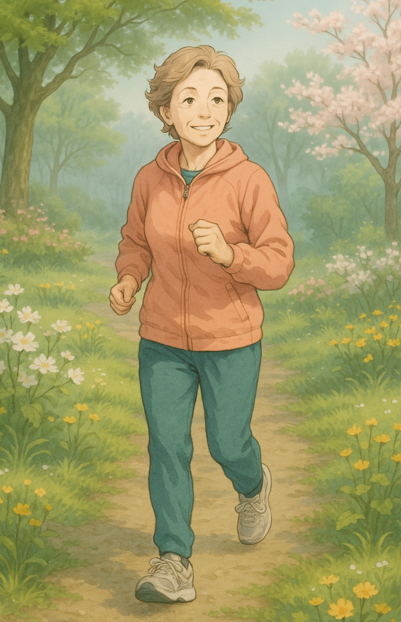 내 몸을 위한 최고의 선물, 슬로우 조깅