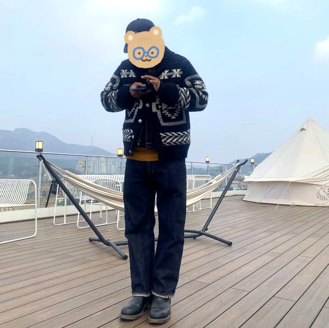 아메카지 스타일 코디