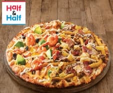 도미노피자 1+1 메뉴 사진