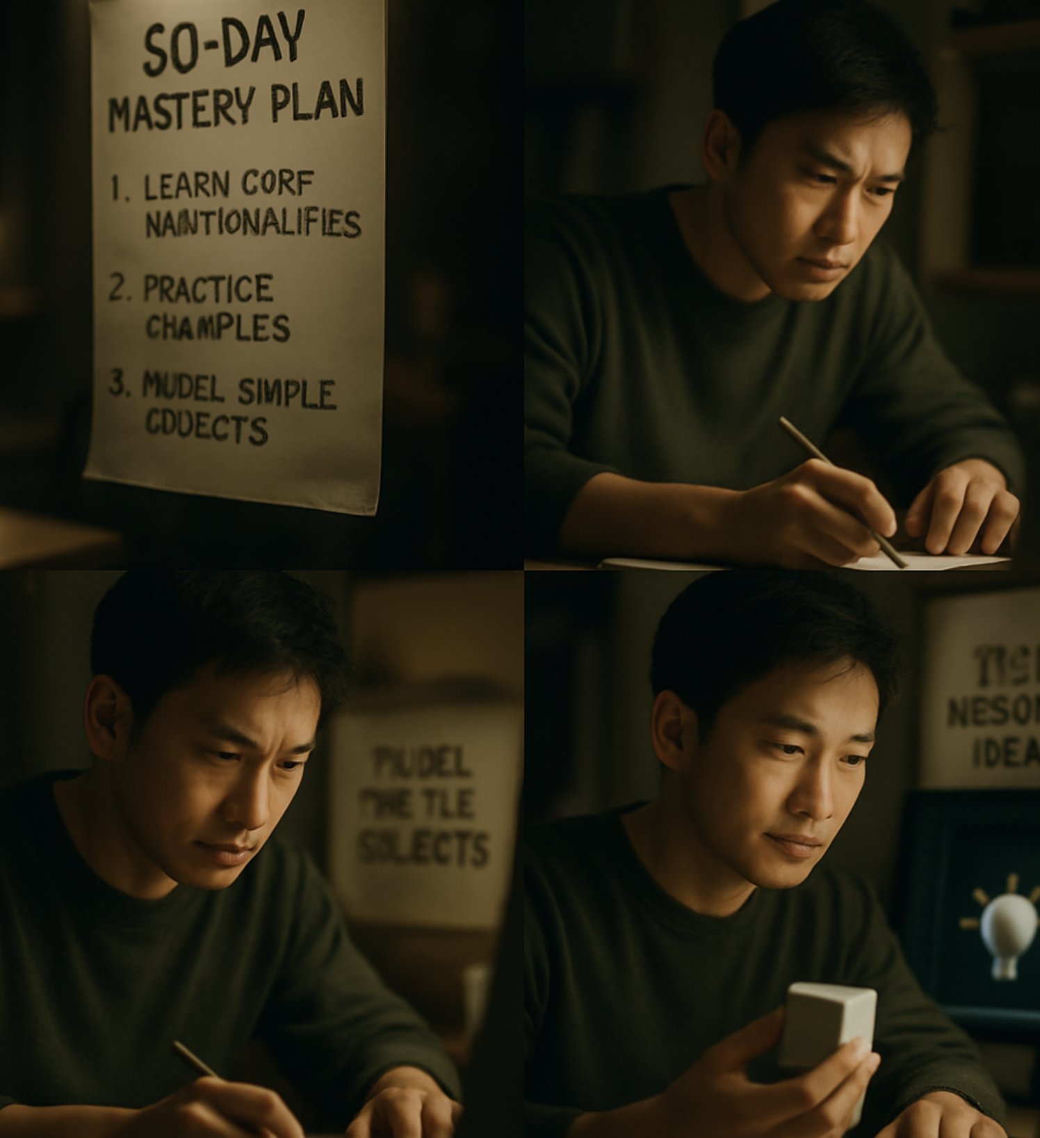 30일 마스터 플랜, 따라하기부터 시작하세요