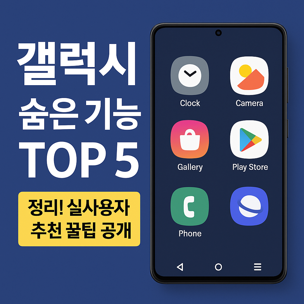 갤럭시 숨은기능 이미지