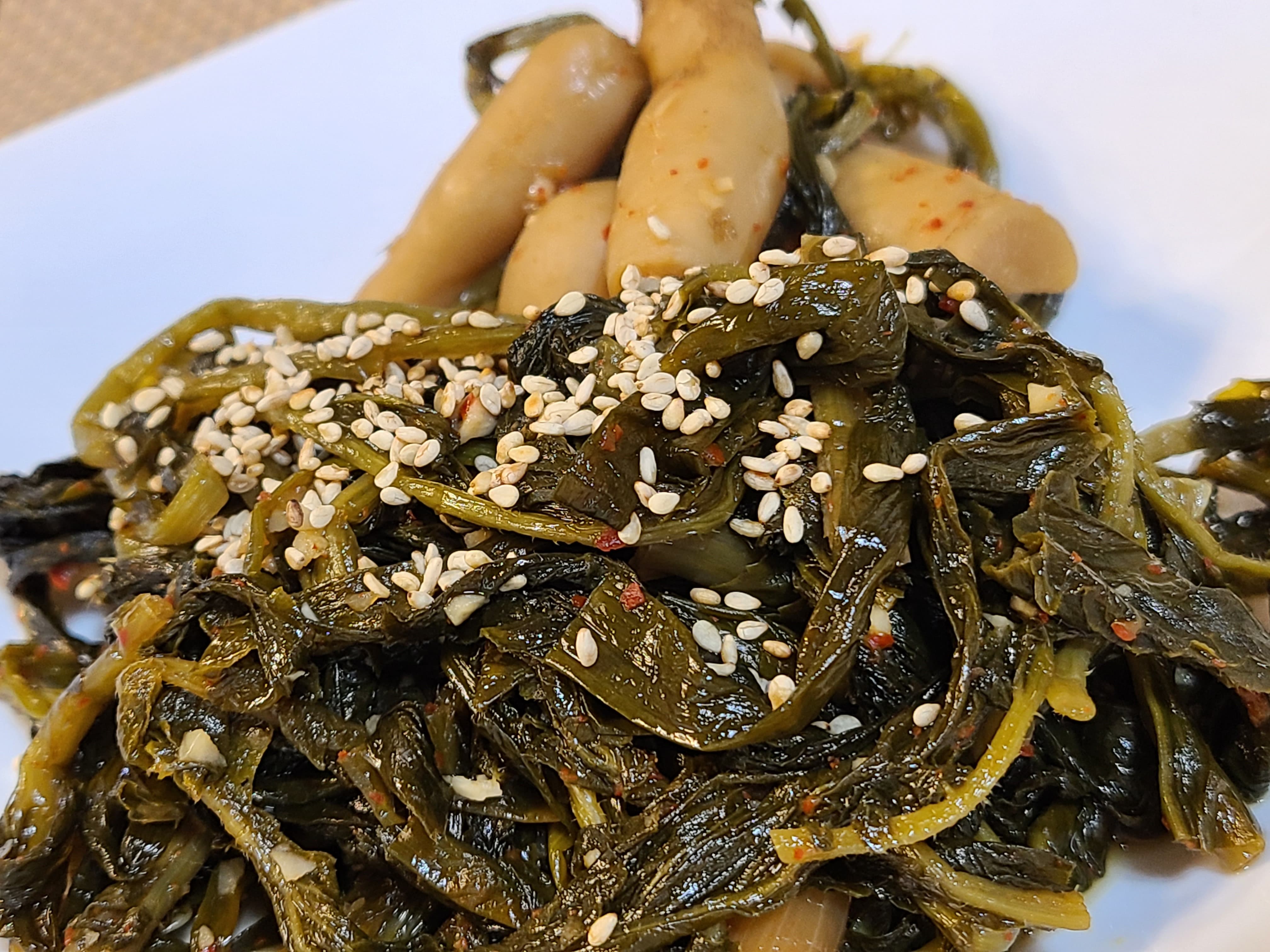 묵은지알타리김치볶음