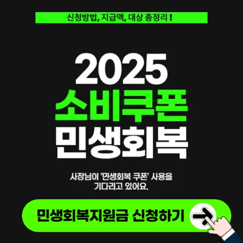 2025 민생회복소비쿠폰 썸네일