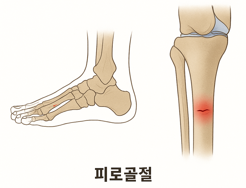 피로골절에 관련된 사진