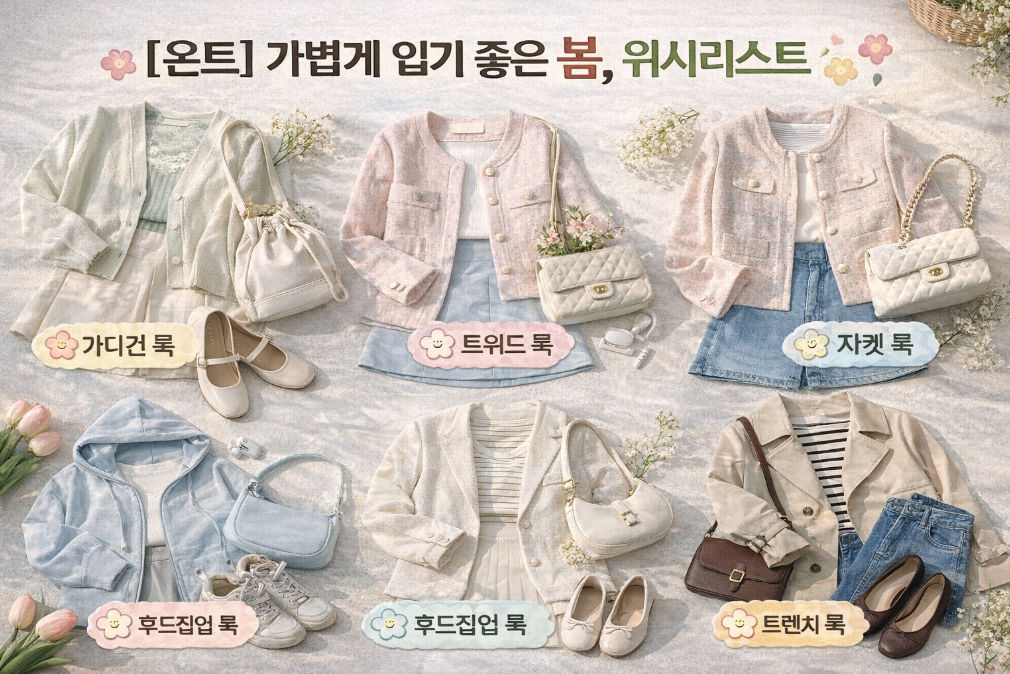 온트 봄 위시리스트 이것만 담으면 끝