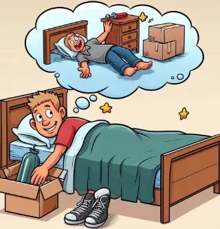 가구 배치 하는 꿈해몽-1