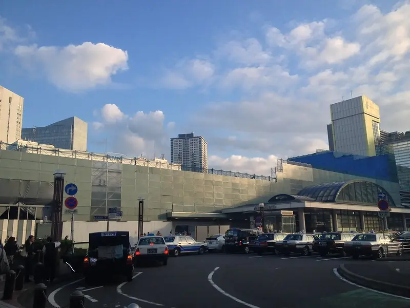나리타 공항에서 요코하마 역까지 택시3