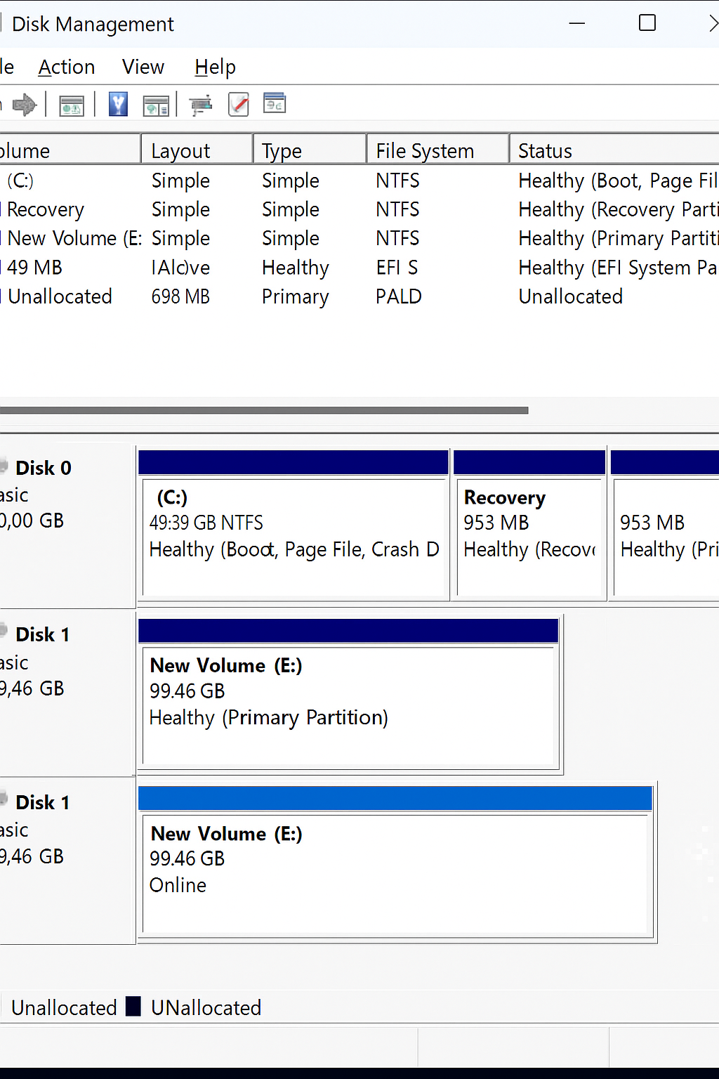윈도우 서버의 디스크 관리 실무 팁