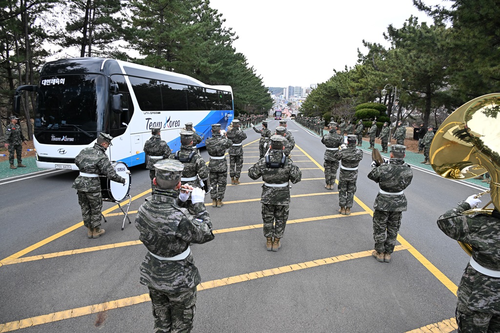이기흥회장 해병대 캠프