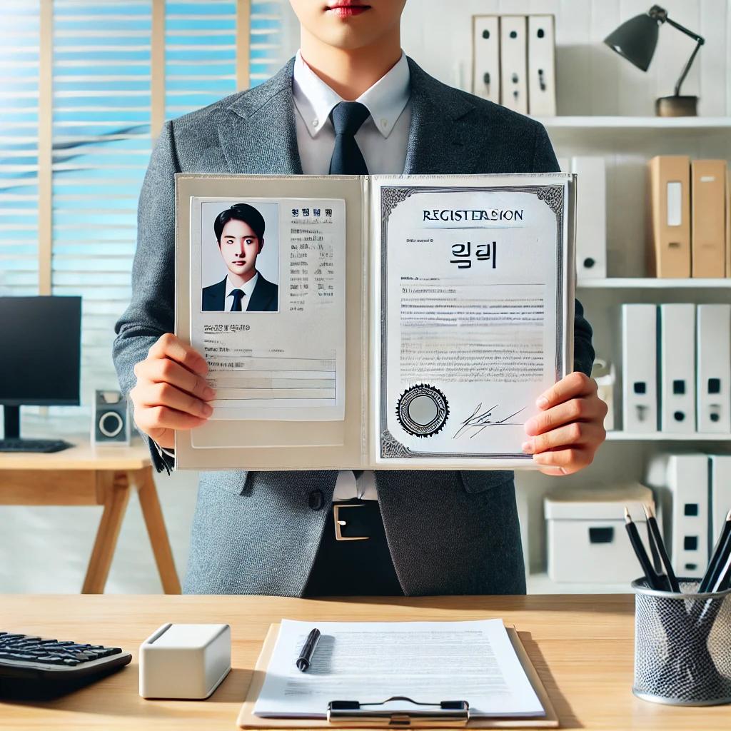 청소업체 사업자등록증