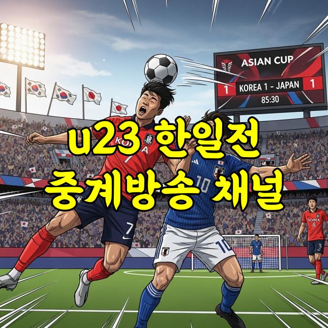 u23 한일전 중계방송 채널