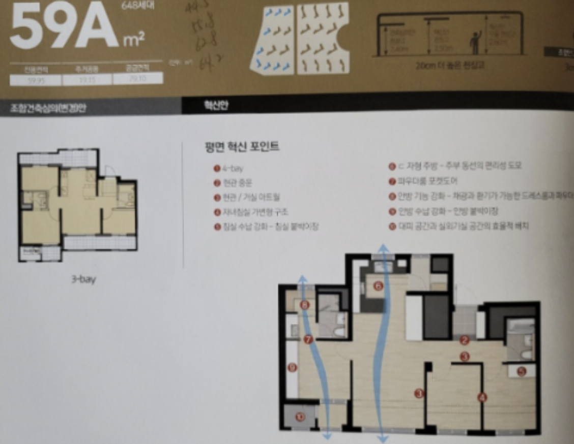 디에이치방배 평면도 24평