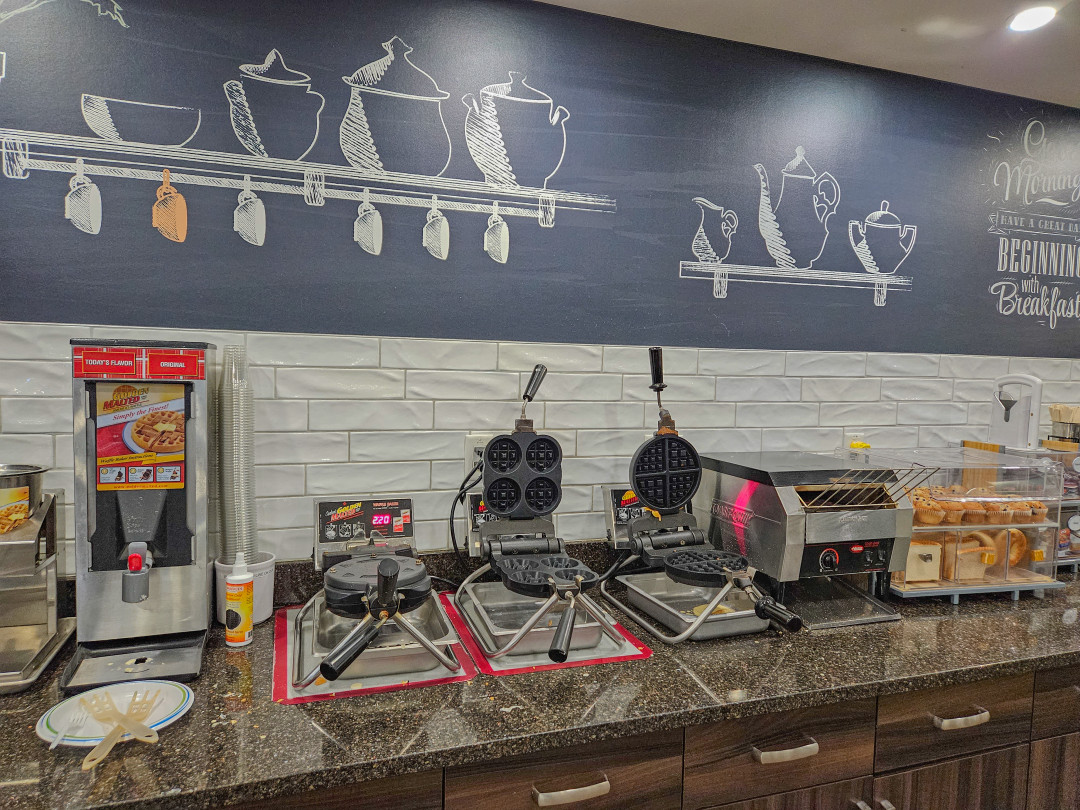 캐나다 캘거리 숙소 조식