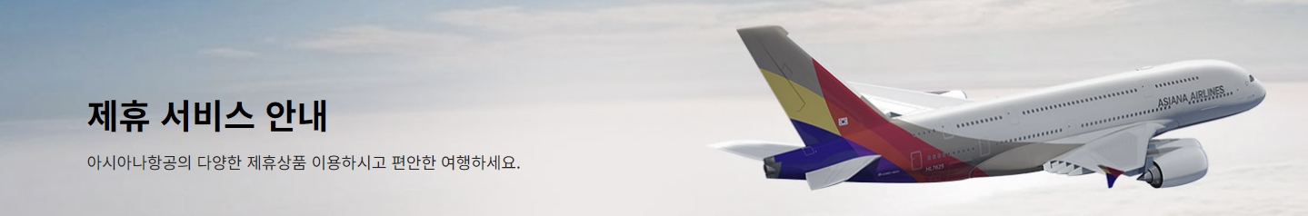 아시아나항공 마일리지 -출처: 아시아나 항공-