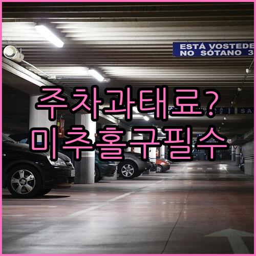 인천 미추홀구 불법 주정차 문자알림 ..