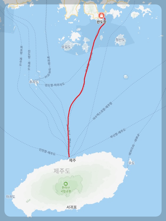 완도항 제주도 배편 예약 예매 방법 배시간표 소요시간 요금 가격