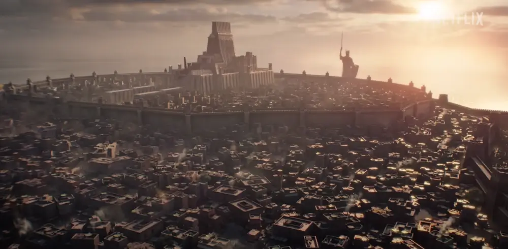 위쳐: 블러드 오리진에서 엘프제국