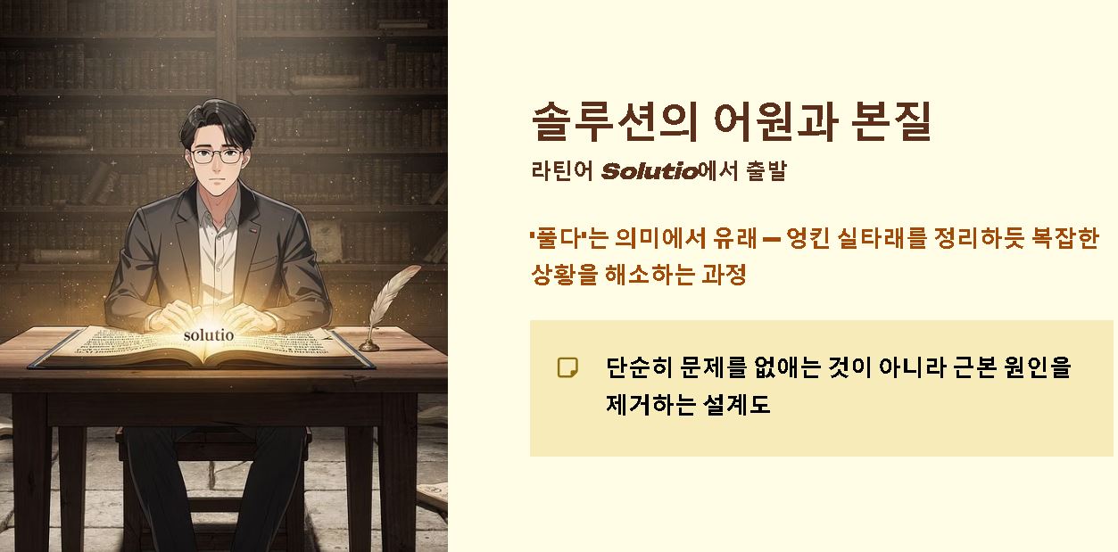솔루션 뜻