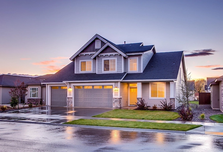 a low interest rate on real estate