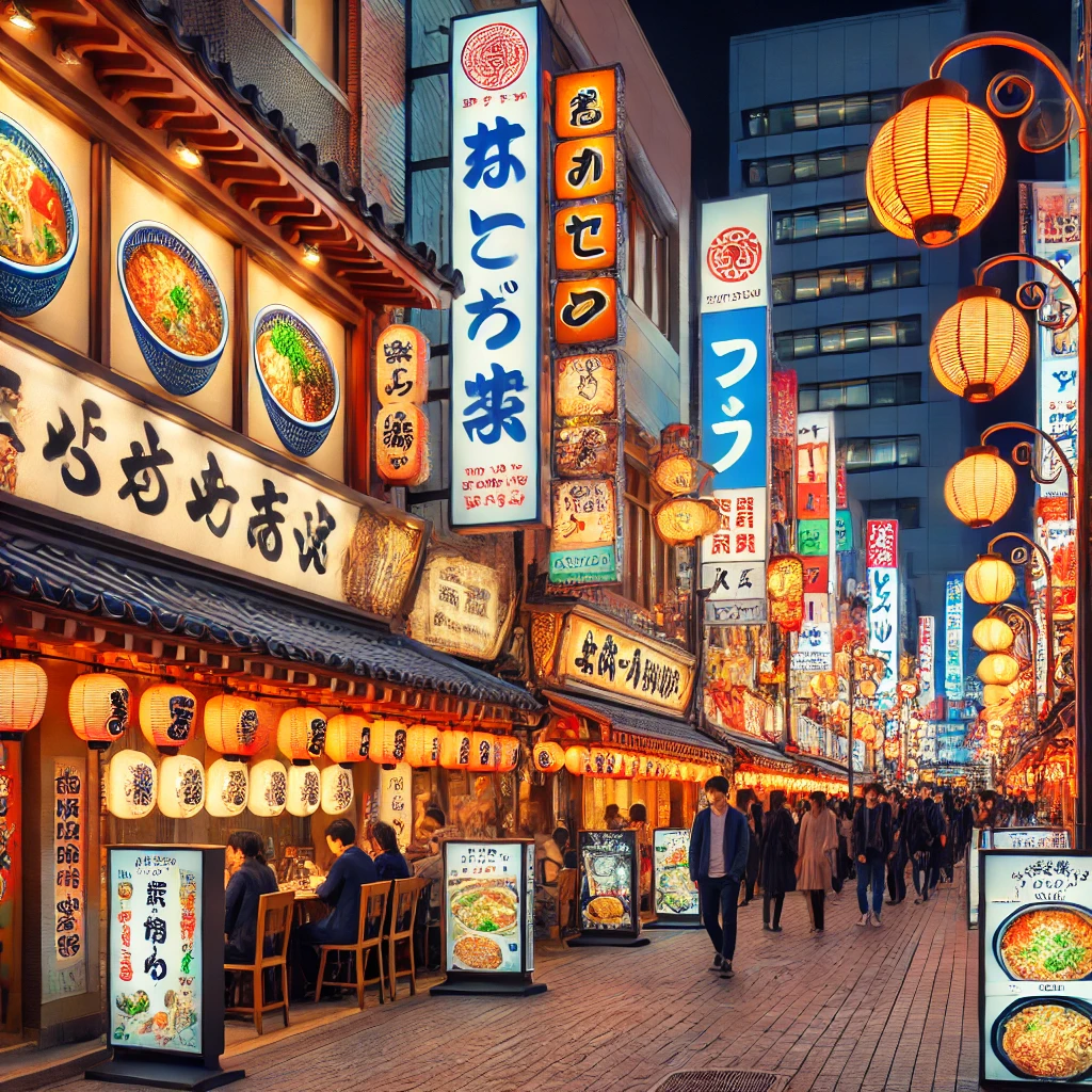 요코하마 맛집 거리 사진